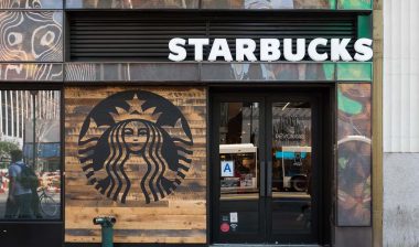 Exterior of a Starbucks location, representing the Starbucks lawsuit.