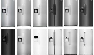 Product photos of recalled refrigerators by Frigidaire, representing the Frigidaire refrigerators recall.