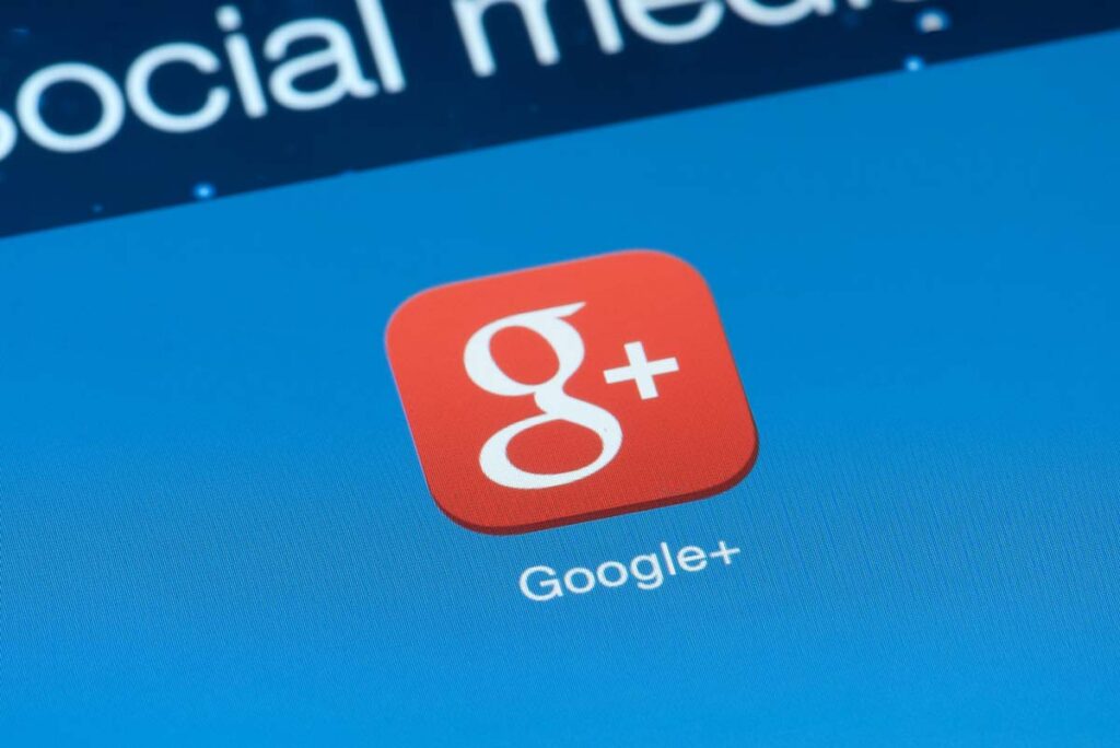 Close up of Google+ app icon, representing the Google+ data breach settlement.