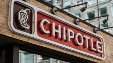 Close up of Chipotle signage, representing the Chipotle class action.