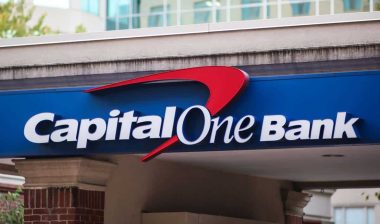 Close up of Capital One Bank signage, representing the Capital One class action.