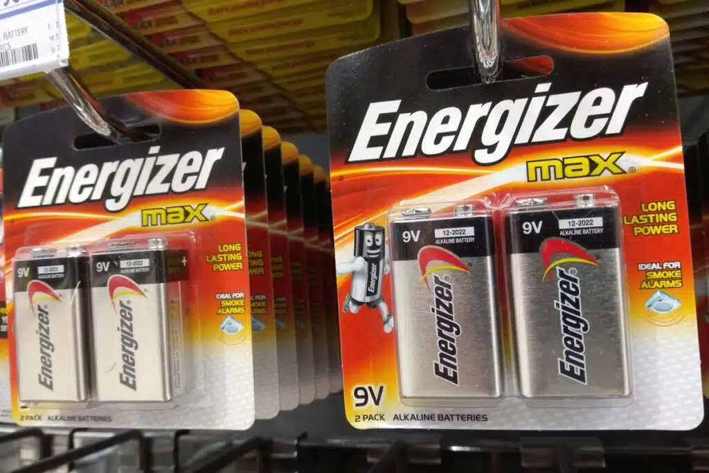 Energizer battery products on display, representing the Walmart and Energizer lawsuits.
