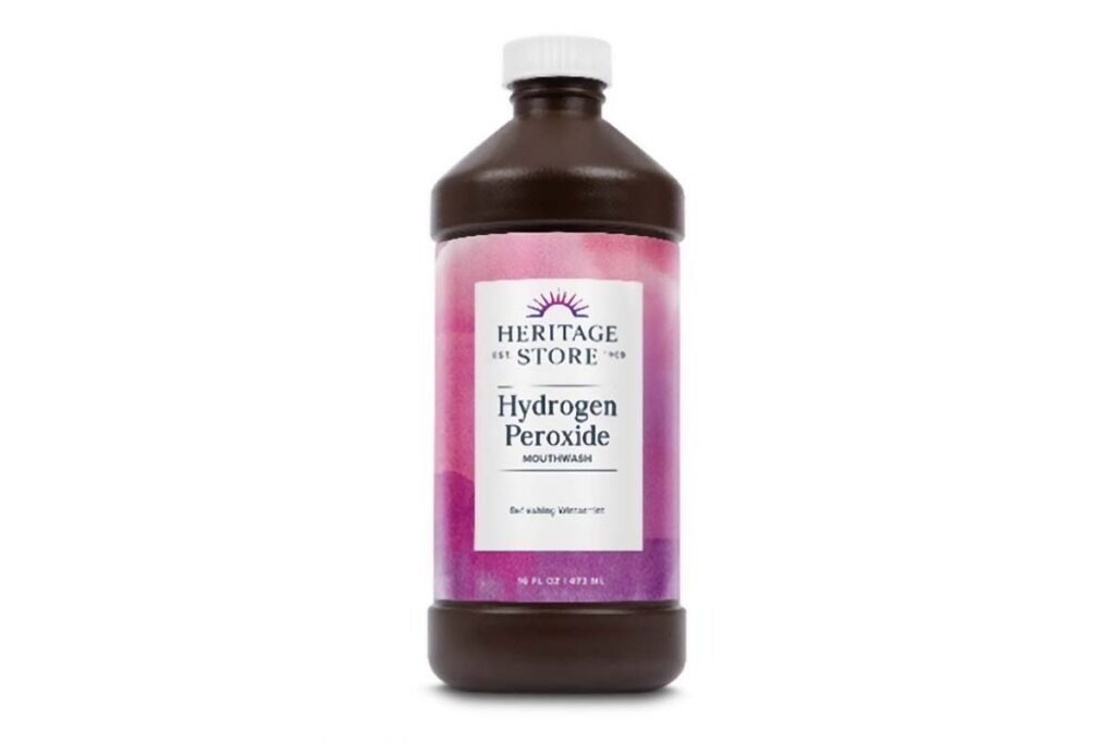 Product photo of recalled mouth wash by Heritage Store, representing the Heritage Store mouthwash recall.