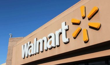 Close up of Walmart signage, representing the Walmart class action.