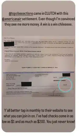 AmericanAirlinesIG1-10-24 settlement checks