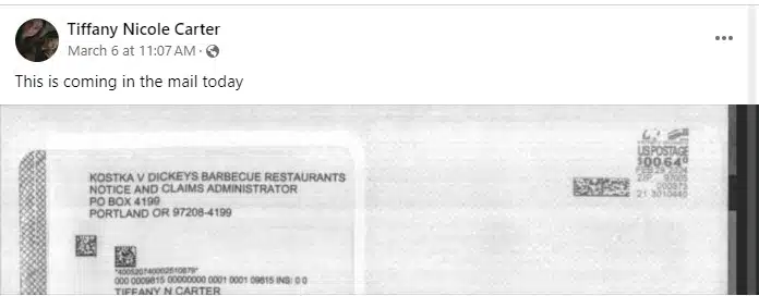 DickeysBBQFB3-6-24 settlement payments