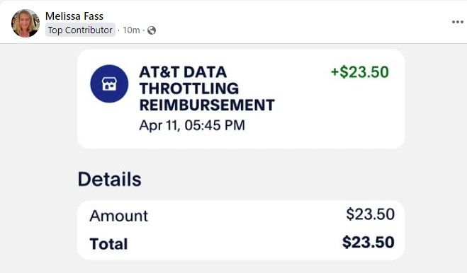 ATTFTCdatathrottlingFB24-11-24 checks in the mail