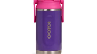 Product photo of recalled sipper by Igloo, representing the Igloo youth sipper bottles recall.