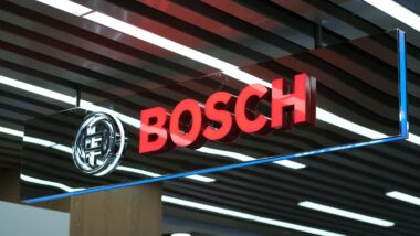 Bosch logo signage, representing the Bosch dishwasher class action.