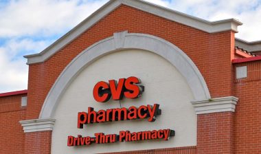 Close up of CVS storefront signage, representing the CVS class action.