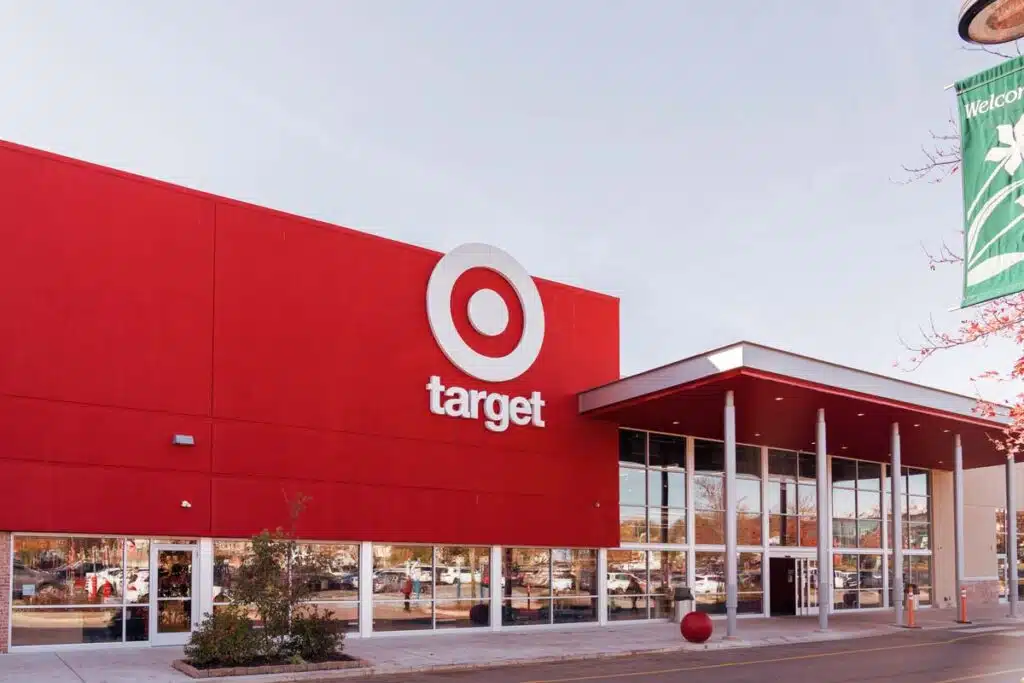 Exterior of a Target store, representing Target class actions.
