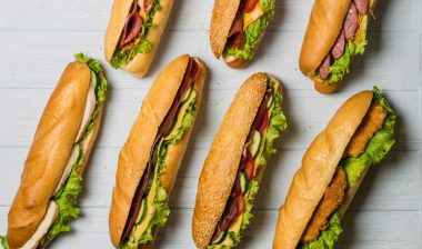 Various sandwiches on a table, representing recalled sandwiches.