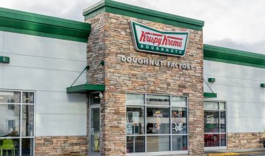 Exterior of a Krispy Kreme store, representing the Krispy Kreme class action.