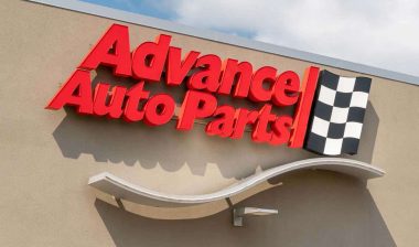 Close up of Advance Auto Parts store signage, representing the Advance Auto Parts class action.