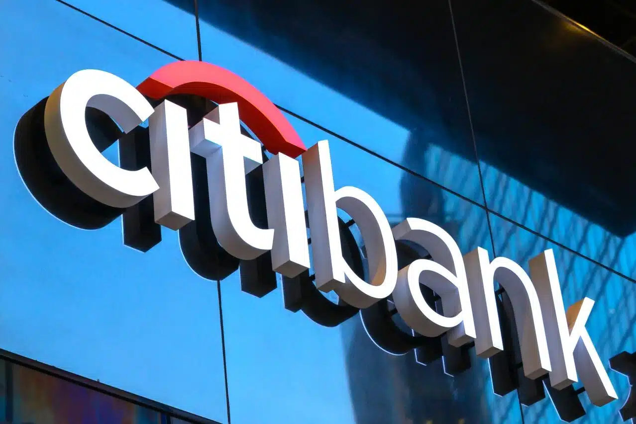Citibank sign