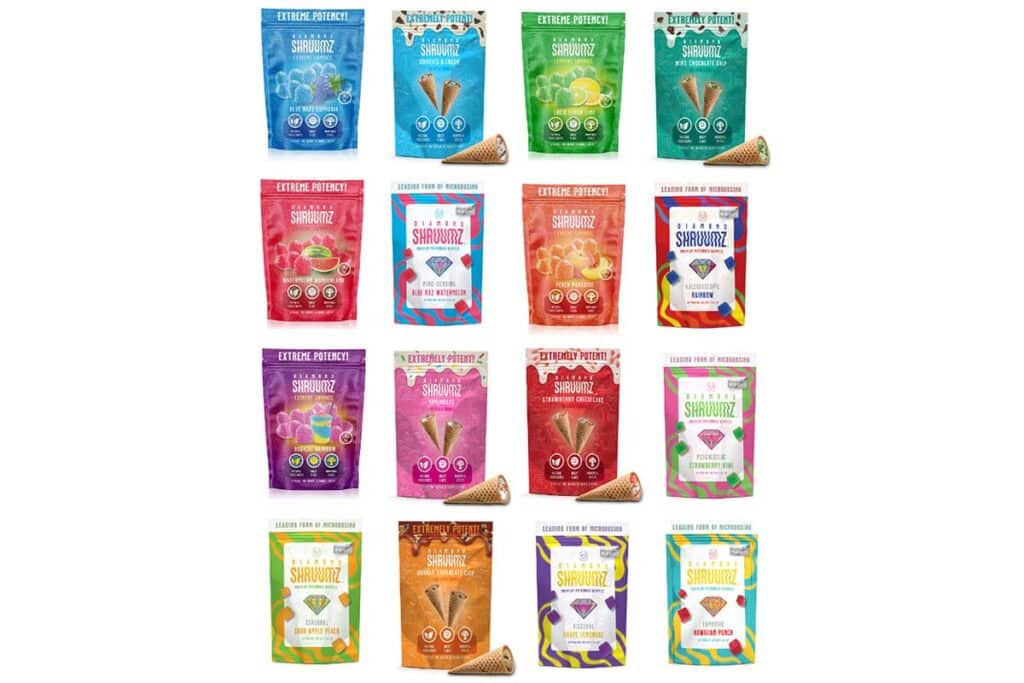 Product photo of chocolate bars from FDA advisory, representing the Diamond Shruumz chocolate bars.