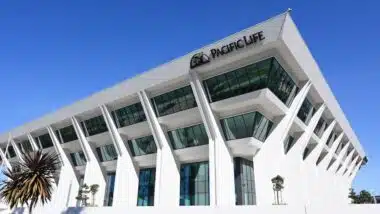 Pacific Life Insurance building in Newport Center