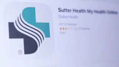 Sutter Health My Health Online app in play store