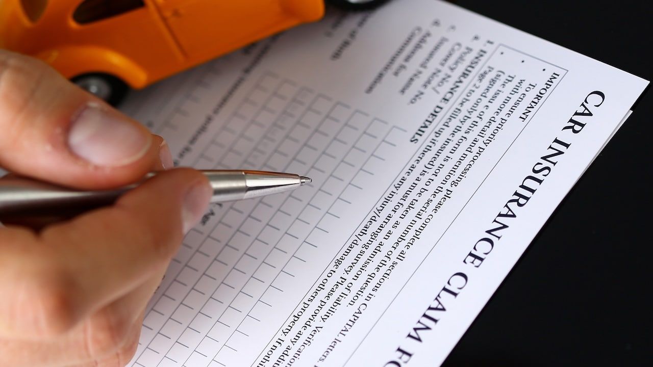 filling insurance form