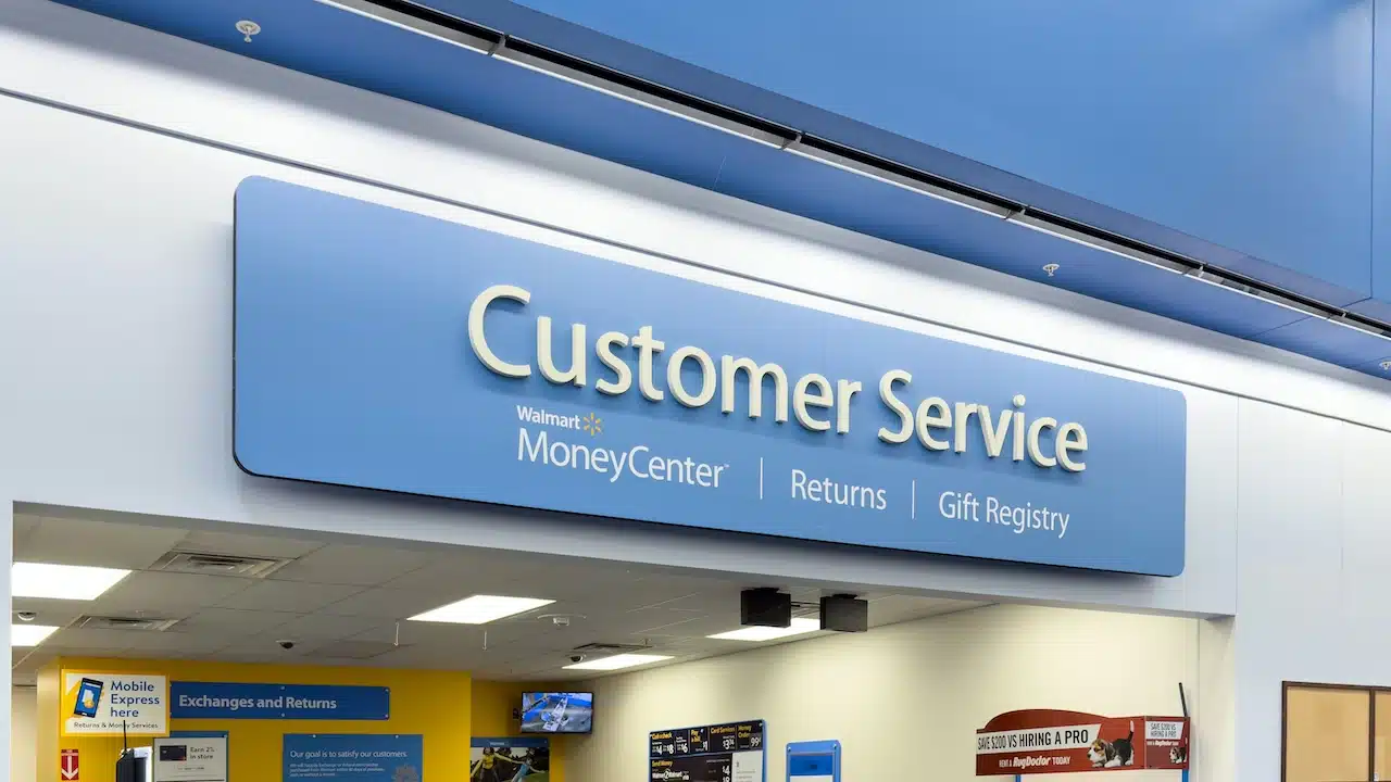 Walmart customer service Money center