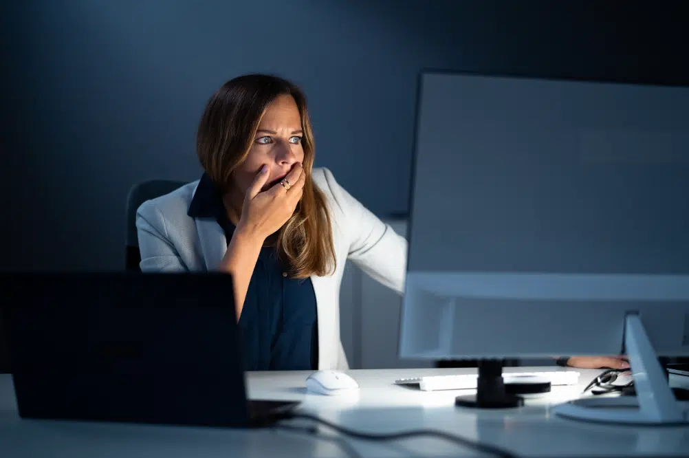 Woman shocked to find health data computer system hacked.