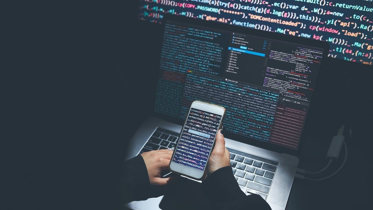 Internet and network security. Stealing private information.