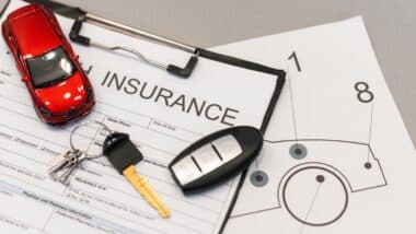 car incident protective and car insurance policy examining insurance