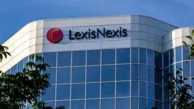 Sign of LexisNexis Canada in Toronto