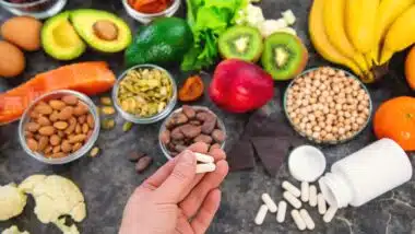 Various products containing magnesium, and magnesium pills