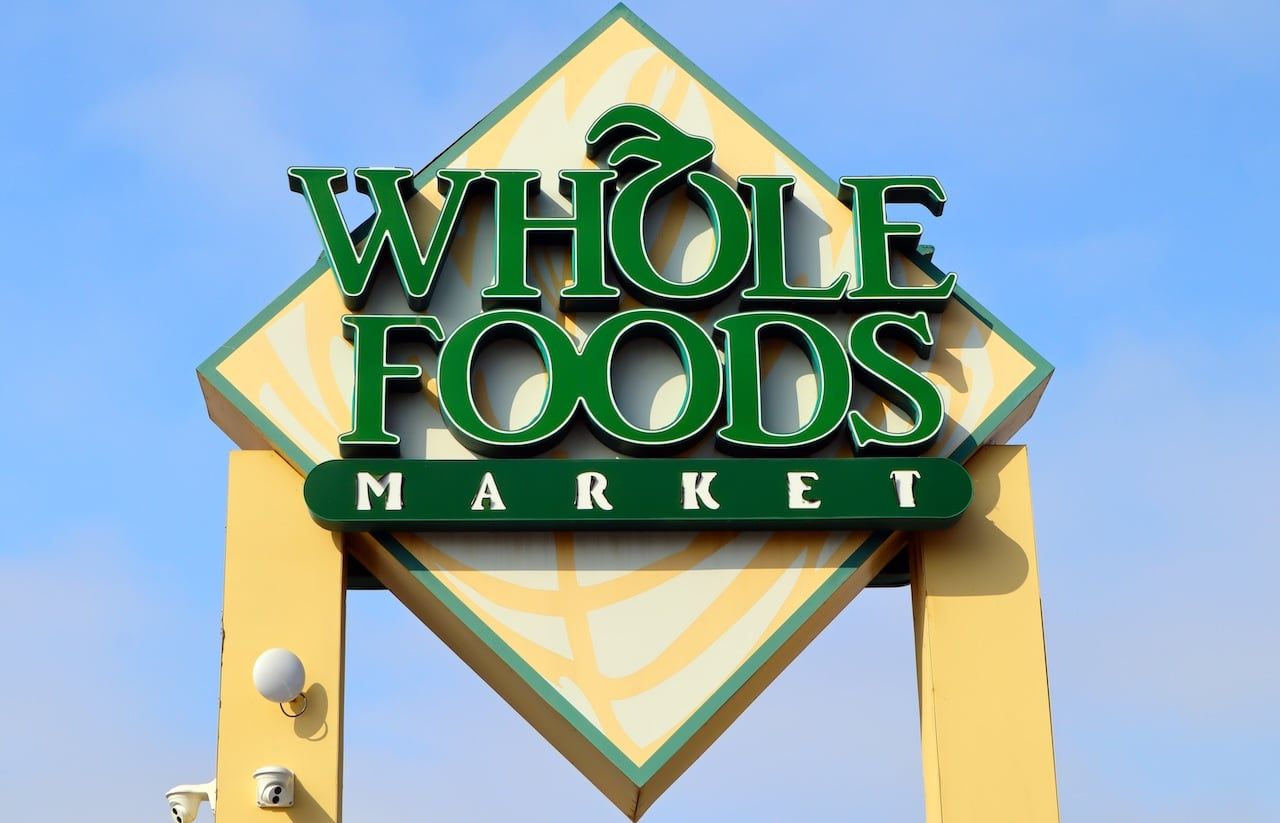 Whole Foods Market sign