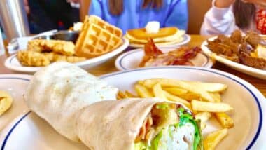 ihop brunch on sunday morning