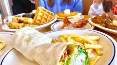 ihop brunch on sunday morning