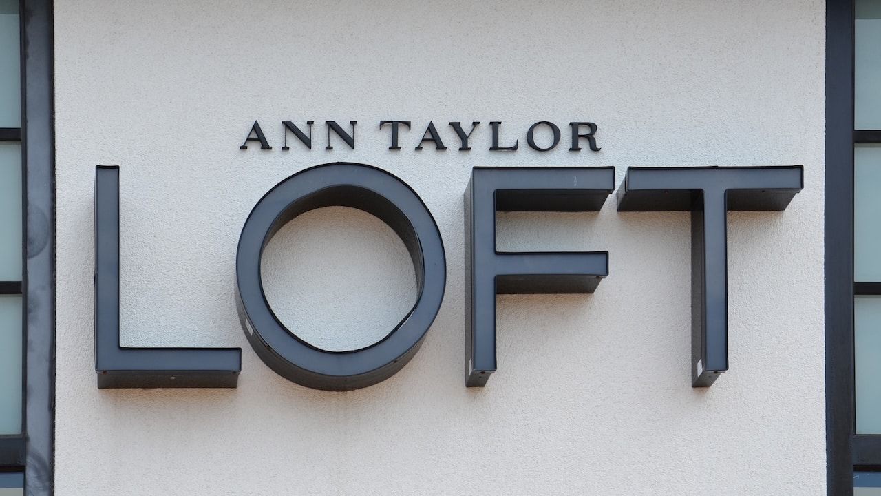 Ann Taylor Loft, whose Brighton, MI store logo is shown August 22, 2015, has over 650 stores.