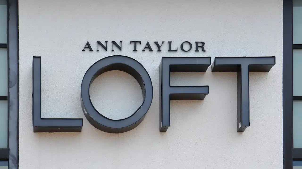Ann Taylor Loft, whose Brighton, MI store logo is shown August 22, 2015, has over 650 stores.