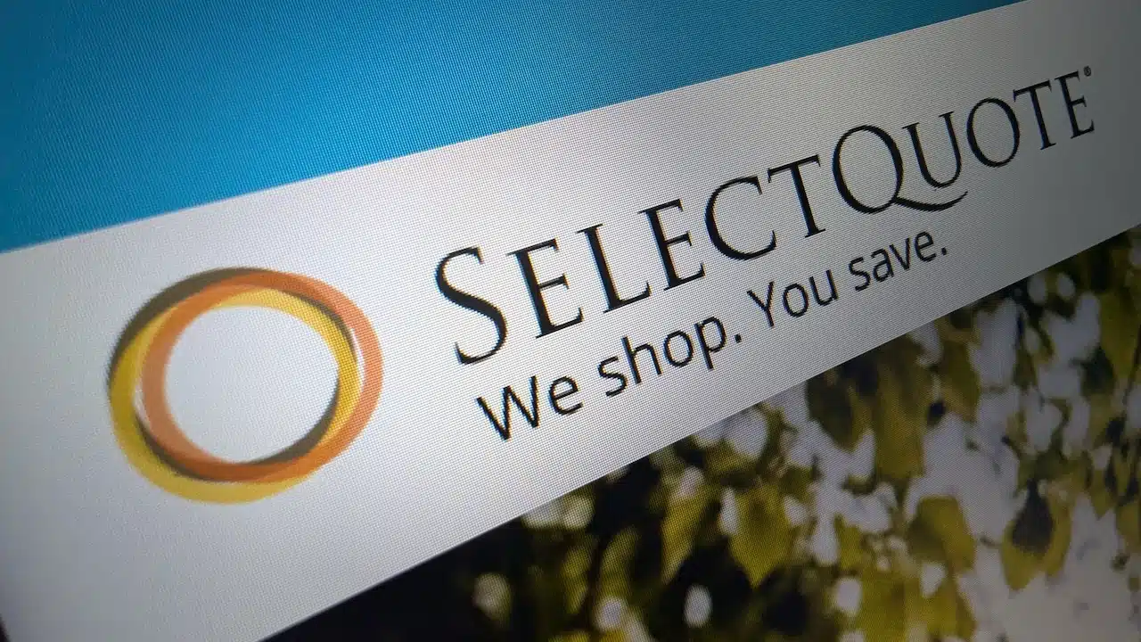 SelectQuote Insurance Company Brand Logo Display Website Homepage