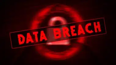 Data Breach and Security Threats Concept Background in Red Alarming Color. Modern time Data security problems backdrop
