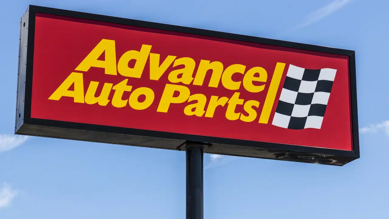 Advance Auto Parts Retail Location.