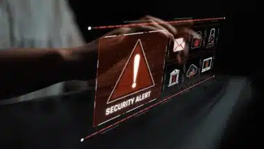 Cybersecurity threat focuses on cybersecurity, threat, and data breach
