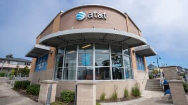 Exterior view of an ATT authorized retailer store