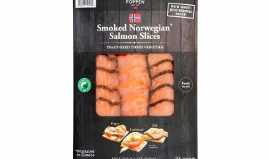 Product photo of recalled salmon slices sold at Kroger, representing the salmon slices recall.