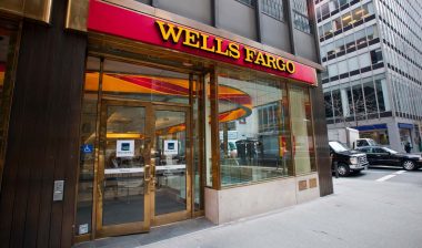 Exterior of a Wells Fargo location, representing Wells Fargo 'free trial' marketing class action.