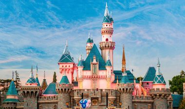 Sleeping Beauty's castle at Disneyland, representing Disney park pass class action lawsuit.