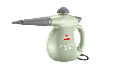 Product photo of recalled steamer by Bissell, representing the Bissell recall.
