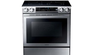Product photo of recalled Samsung range, representing the Samsung recall.