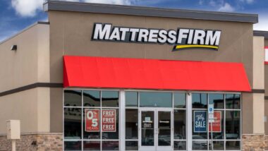 Mattress Firm storefront entrance, representing the Mattress Firm class action.