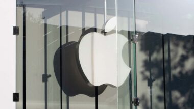 Apple store signage, representing the Apple class action.