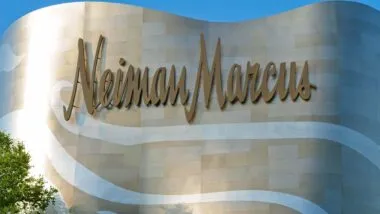 Close up of Neiman Marcus storefront signage, representing the Neiman Marcus class action.