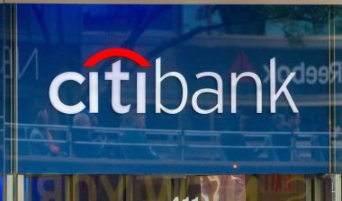 Close up of Citibank signage, representing CitiBank NSF fees.