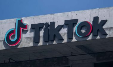 Close up of TikTok signage, representing the TikTok lawsuit.