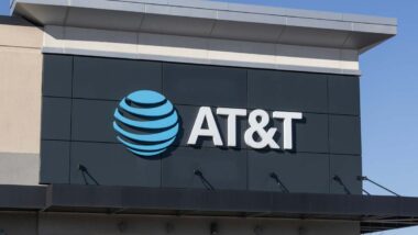 AT&T storefront signage, representing the AT&T data breach class action.